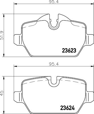 HELLA 8DB 355 011-271 - Jarrupala, levyjarru inparts.fi