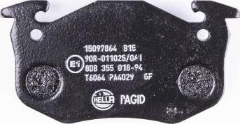 HELLA 8DB 355 018-941 - Jarrupala, levyjarru inparts.fi