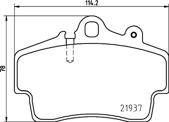 HELLA 8DB 355 018-471 - Jarrupala, levyjarru inparts.fi