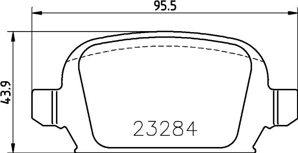 HELLA 8DB 355 018-641 - Jarrupala, levyjarru inparts.fi