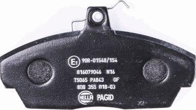 HELLA 8DB 355 018-031 - Jarrupala, levyjarru inparts.fi