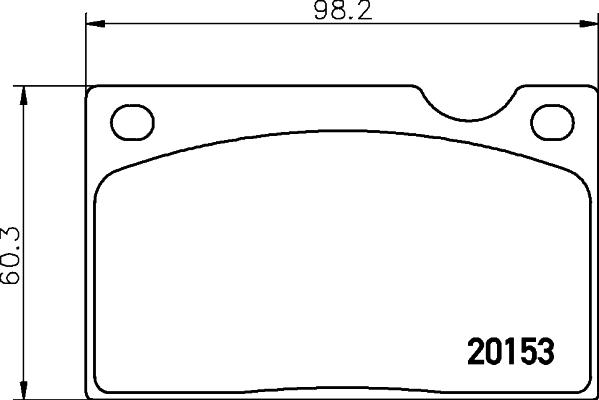 HELLA 8DB 355 018-391 - Jarrupala, levyjarru inparts.fi