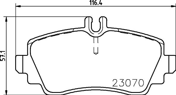 HELLA 8DB 355 018-311 - Jarrupala, levyjarru inparts.fi