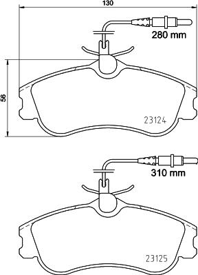 HELLA 8DB 355 018-261 - Jarrupala, levyjarru inparts.fi