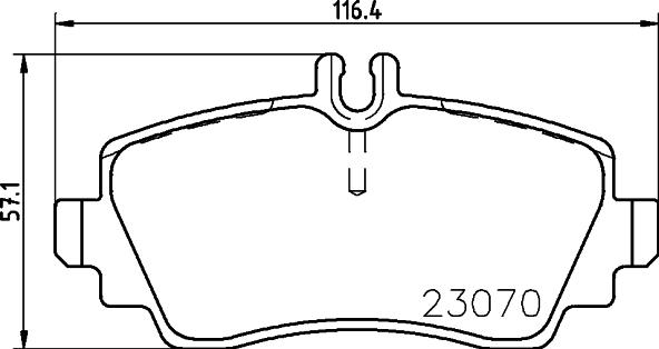 HELLA 8DB 355 018-281 - Jarrupala, levyjarru inparts.fi