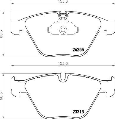 HELLA 8DB 355 013-931 - Jarrupala, levyjarru inparts.fi