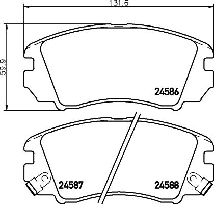 HELLA 8DB 355 013-521 - Jarrupala, levyjarru inparts.fi