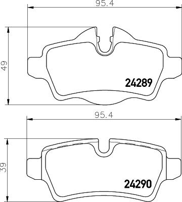 HELLA 8DB 355 013-661 - Jarrupala, levyjarru inparts.fi