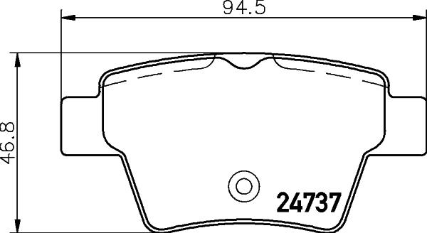 HELLA 8DB 355 024-001 - Jarrupala, levyjarru inparts.fi