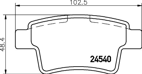 HELLA 8DB 355 013-361 - Jarrupala, levyjarru inparts.fi