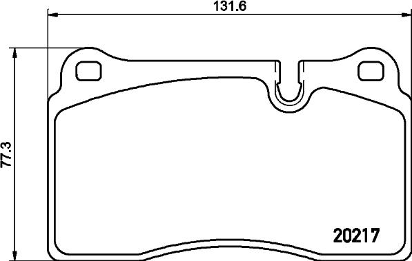 HELLA 8DB 355 013-201 - Jarrupala, levyjarru inparts.fi