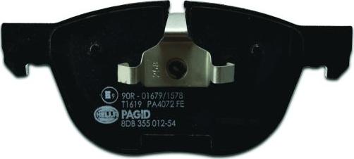 HELLA 8DB 355 012-541 - Jarrupala, levyjarru inparts.fi