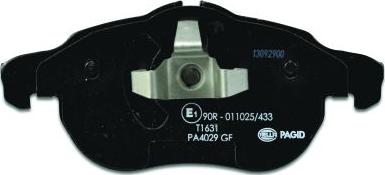 HELLA 8DB 355 012-681 - Jarrupala, levyjarru inparts.fi