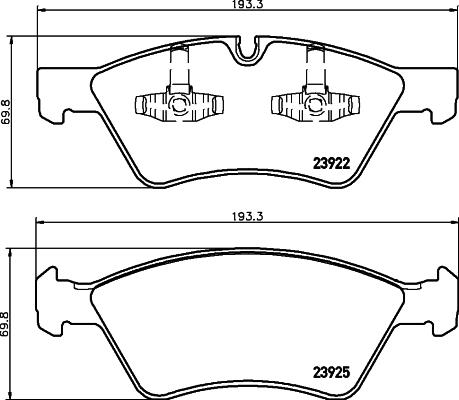 HELLA 8DB 355 012-011 - Jarrupala, levyjarru inparts.fi