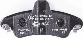 HELLA 8DB 355 012-191 - Jarrupala, levyjarru inparts.fi