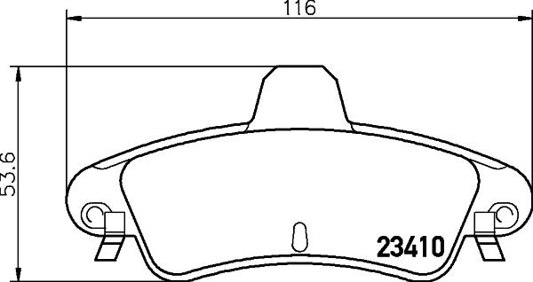 HELLA 8DB 355 012-191 - Jarrupala, levyjarru inparts.fi