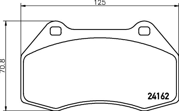 HELLA 8DB 355 012-151 - Jarrupala, levyjarru inparts.fi