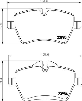 HELLA 8DB 355 012-341 - Jarrupala, levyjarru inparts.fi