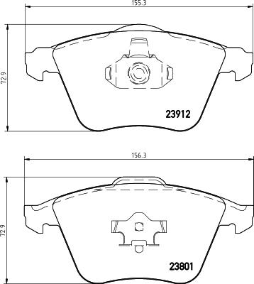 HELLA 8DB 355 012-281 - Jarrupala, levyjarru inparts.fi