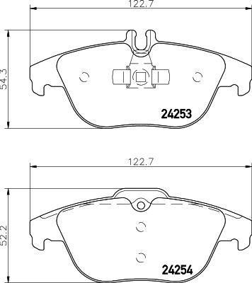 HELLA 8DB 355 012-741 - Jarrupala, levyjarru inparts.fi