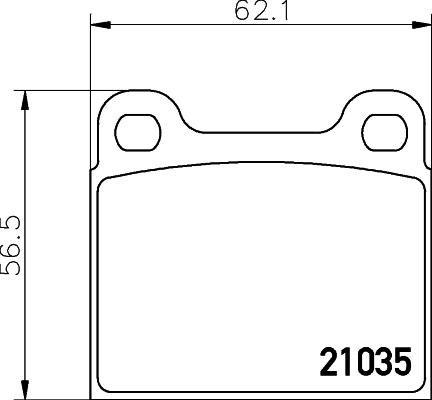 HELLA 8DB 355 017-441 - Jarrupala, levyjarru inparts.fi