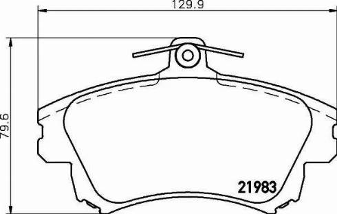 HELLA 8DB 355 017-041 - Jarrupala, levyjarru inparts.fi