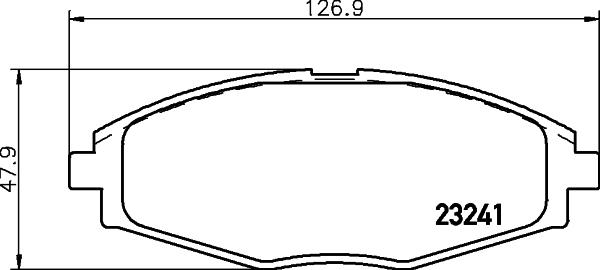 HELLA 8DB 355 017-021 - Jarrupala, levyjarru inparts.fi