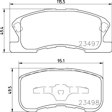 HELLA 8DB 355 017-111 - Jarrupala, levyjarru inparts.fi