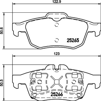 HELLA 8DB 355 017-341 - Jarrupala, levyjarru inparts.fi