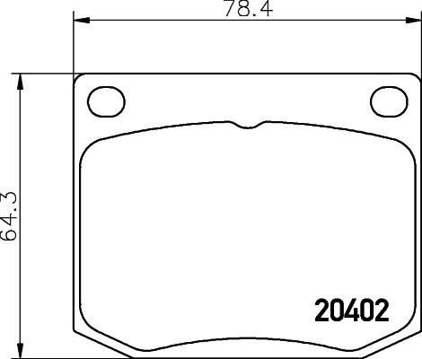 HELLA 8DB 355 017-381 - Jarrupala, levyjarru inparts.fi