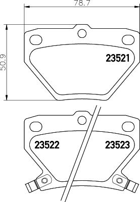 HELLA 8DB 355 017-221 - Jarrupala, levyjarru inparts.fi