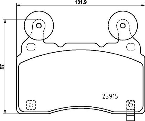 HELLA 8DB 355 039-481 - Jarrupala, levyjarru inparts.fi