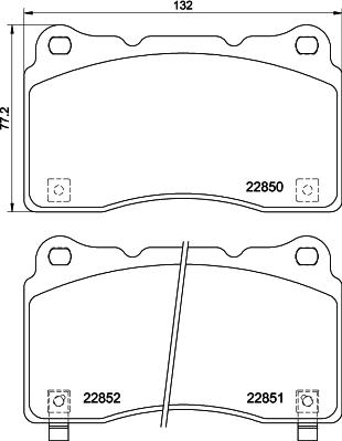 HELLA 8DB 355 039-151 - Jarrupala, levyjarru inparts.fi