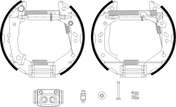 HELLA 8DB 355 038-161 - Jarrukenkäsarja inparts.fi