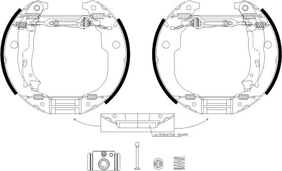 HELLA 8DB 355 038-131 - Jarrukenkäsarja inparts.fi