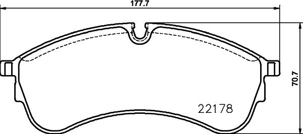 HELLA 8DB 355 032-931 - Jarrupala, levyjarru inparts.fi