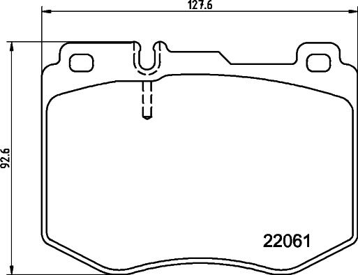 HELLA 8DB 355 037-971 - Jarrupala, levyjarru inparts.fi