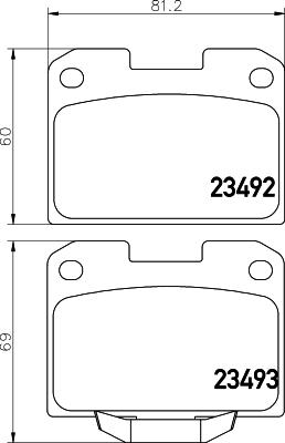 HELLA 8DB 355 037-251 - Jarrupala, levyjarru inparts.fi