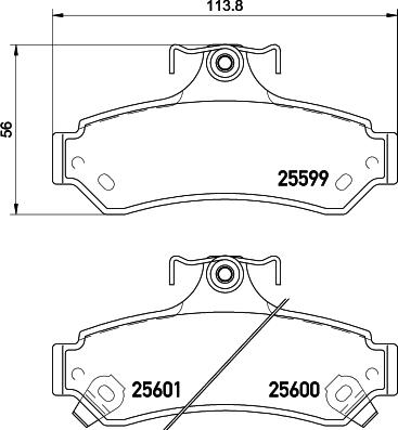 HELLA 8DB 355 029-941 - Jarrupala, levyjarru inparts.fi