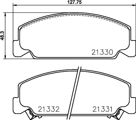 MK Kashiyama D5037 - Jarrupala, levyjarru inparts.fi