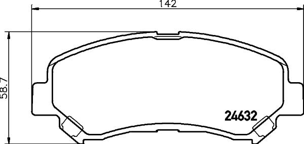 HELLA 8DB 355 024-441 - Jarrupala, levyjarru inparts.fi