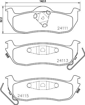 HELLA 8DB 355 024-681 - Jarrupala, levyjarru inparts.fi