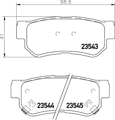 HELLA 8DB 355 024-171 - Jarrupala, levyjarru inparts.fi