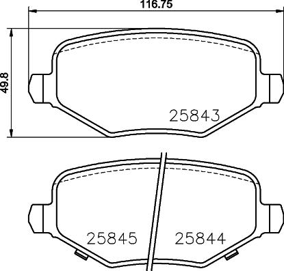 HELLA 8DB 355 024-811 - Jarrupala, levyjarru inparts.fi