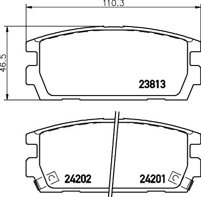 HELLA 8DB 355 024-331 - Jarrupala, levyjarru inparts.fi