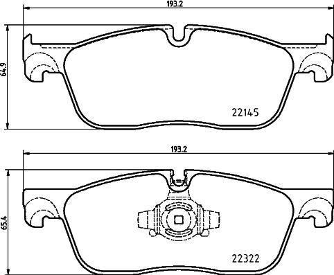 HELLA 8DB 355 024-741 - Jarrupala, levyjarru inparts.fi