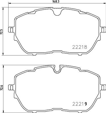 HELLA 8DB 355 024-731 - Jarrupala, levyjarru inparts.fi