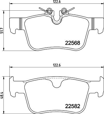 HELLA 8DB 355 025-971 - Jarrupala, levyjarru inparts.fi