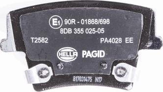 HELLA 8DB 355 025-051 - Jarrupala, levyjarru inparts.fi