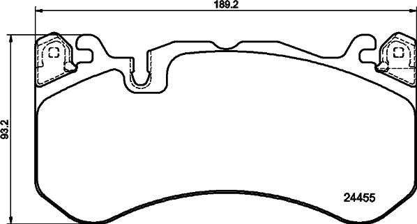 HELLA 8DB 355 025-011 - Jarrupala, levyjarru inparts.fi